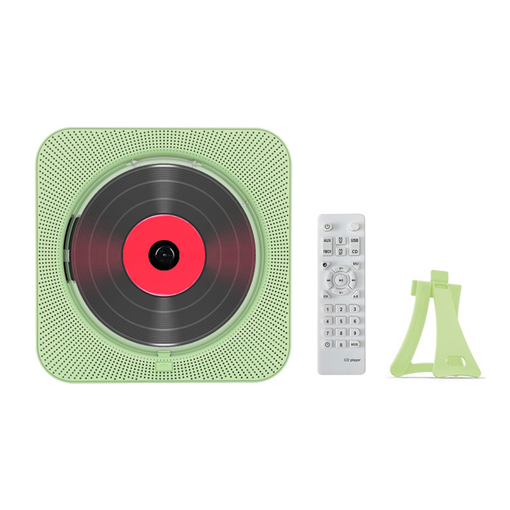 thumbnail image 3 of Reproductor multimedia portátil Ehuebsd Bluetooth CD de pared Verde, 3 of 8