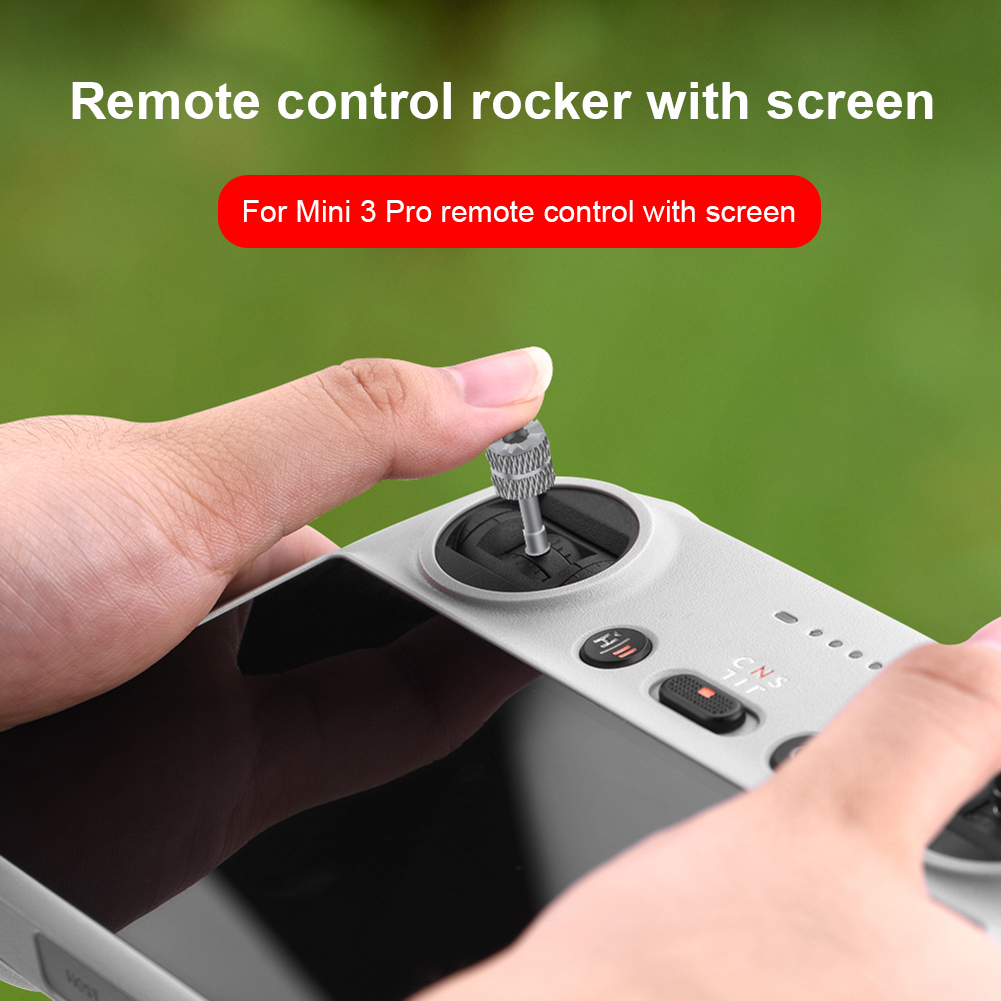 thumbnail image 1 of Joystick Rocker Aleación de aluminio Accesorios para drones ligeros para DJI Mini 3 Pro, 1 of 9