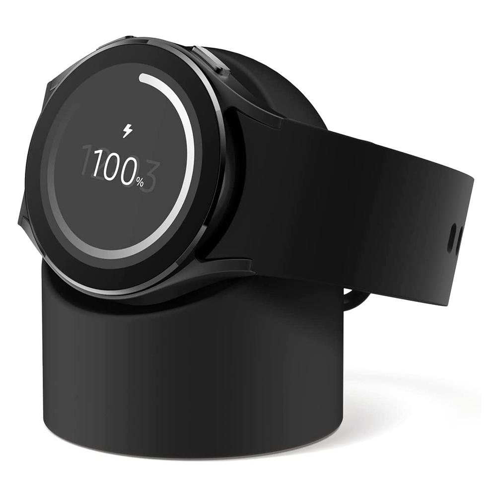 thumbnail image 3 of Organizador de cables con soporte de cargador inalámbrico para Galaxy Watch 5/5Pro (negro), 3 of 9