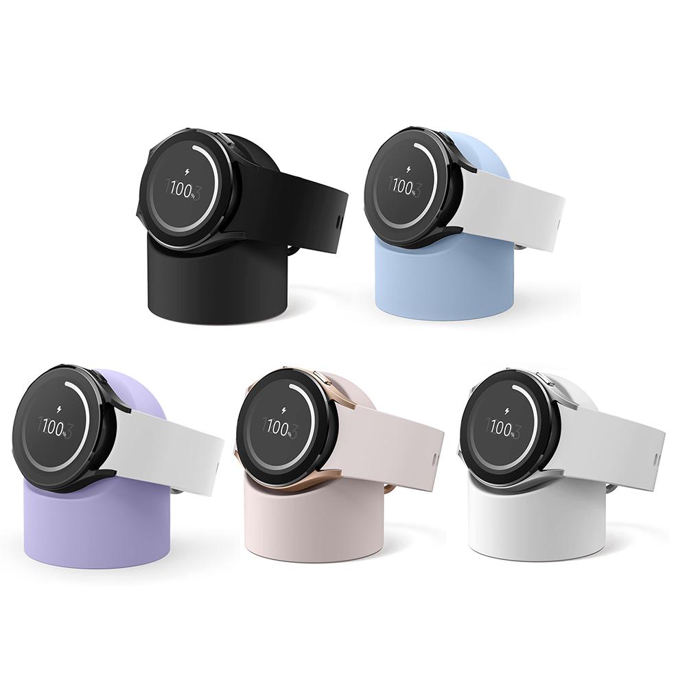 thumbnail image 5 of Organizador de cables con soporte de cargador inalámbrico para Galaxy Watch 5/5Pro (negro), 5 of 9