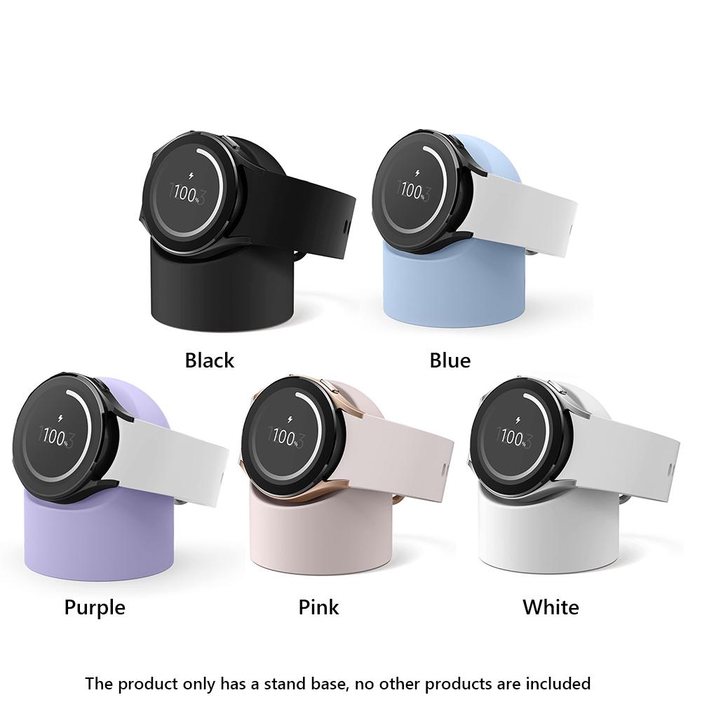 thumbnail image 1 of Organizador de cables con soporte de cargador inalámbrico para Galaxy Watch 5/5Pro (negro), 1 of 9