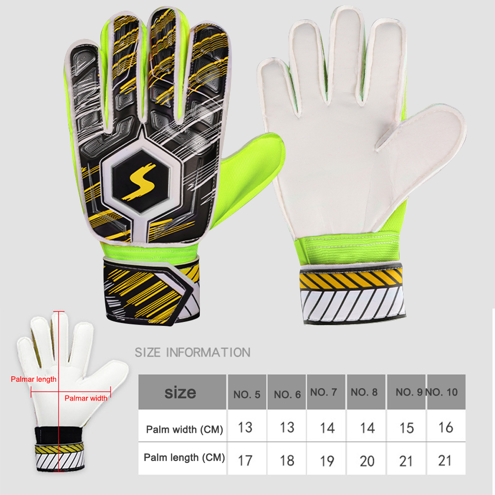thumbnail image 2 of Guantes de portero Guantes de portero de fútbol profesional Accesorios de entrenamiento deportivo, 2 of 9