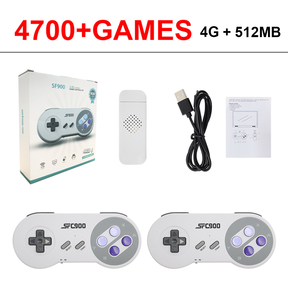thumbnail image 4 of Consola de juegos 4GB 2 SF900 4700 Juegos Reproductor de mano .4G Inalámbrico para Genesis, 4 of 9