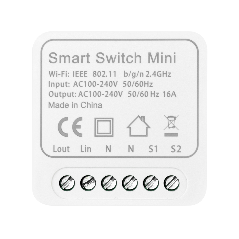 thumbnail image 4 of Switch Breaker Tuya Smart WiFi Light 2 Way Timer 16A Módulo de control remoto por voz, 4 of 9