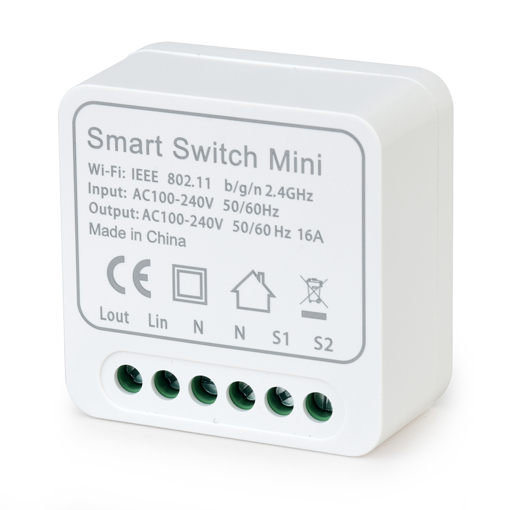 thumbnail image 1 of Switch Breaker Tuya Smart WiFi Light 2 Way Timer 16A Módulo de control remoto por voz, 1 of 9