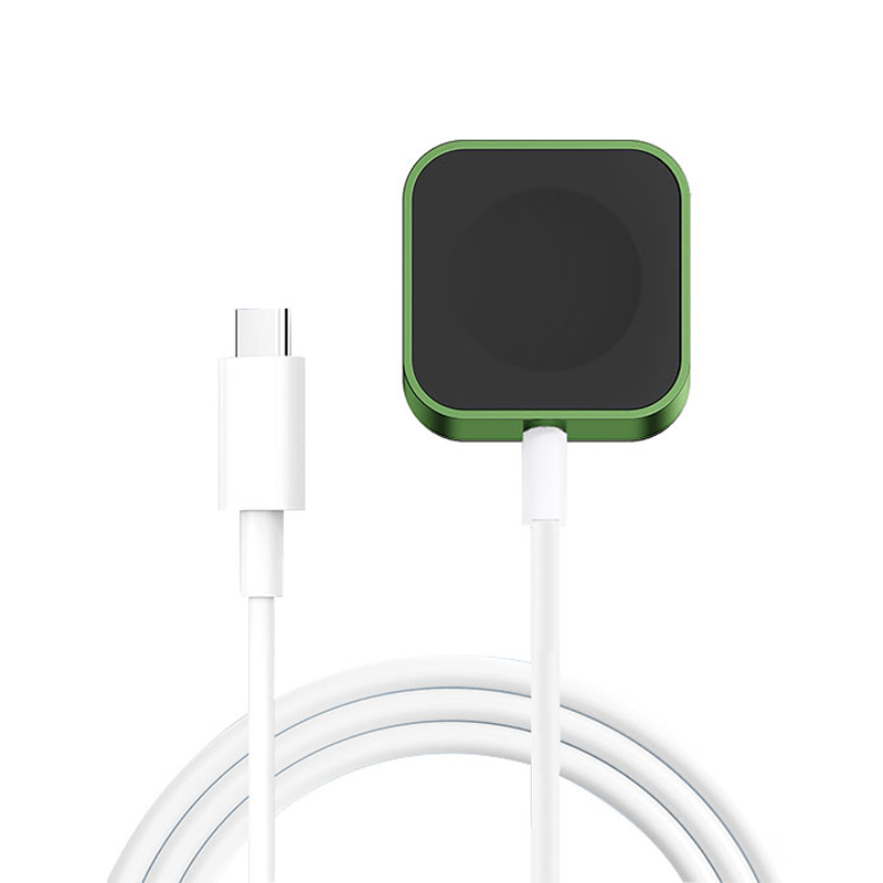 thumbnail image 3 of Cargador con cable magnético tipo C para Apple Watch Ultra 49 mm/8 7 6 (con cable verde, 3 of 6