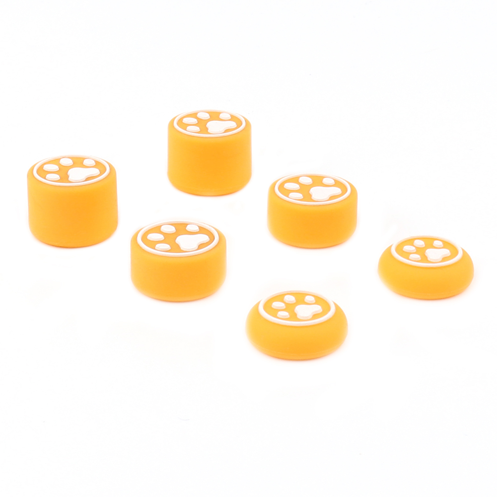 thumbnail image 3 of Tapa de agarre de palanca de pulgar analógica de silicona antideslizante de 6 uds para Switch Pro/PS4/XBOX ONE, 3 of 6