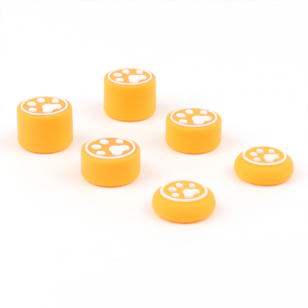 thumbnail image 4 of Tapa de agarre de palanca de pulgar analógica de silicona antideslizante de 6 uds para Switch Pro/PS4/XBOX ONE, 4 of 6