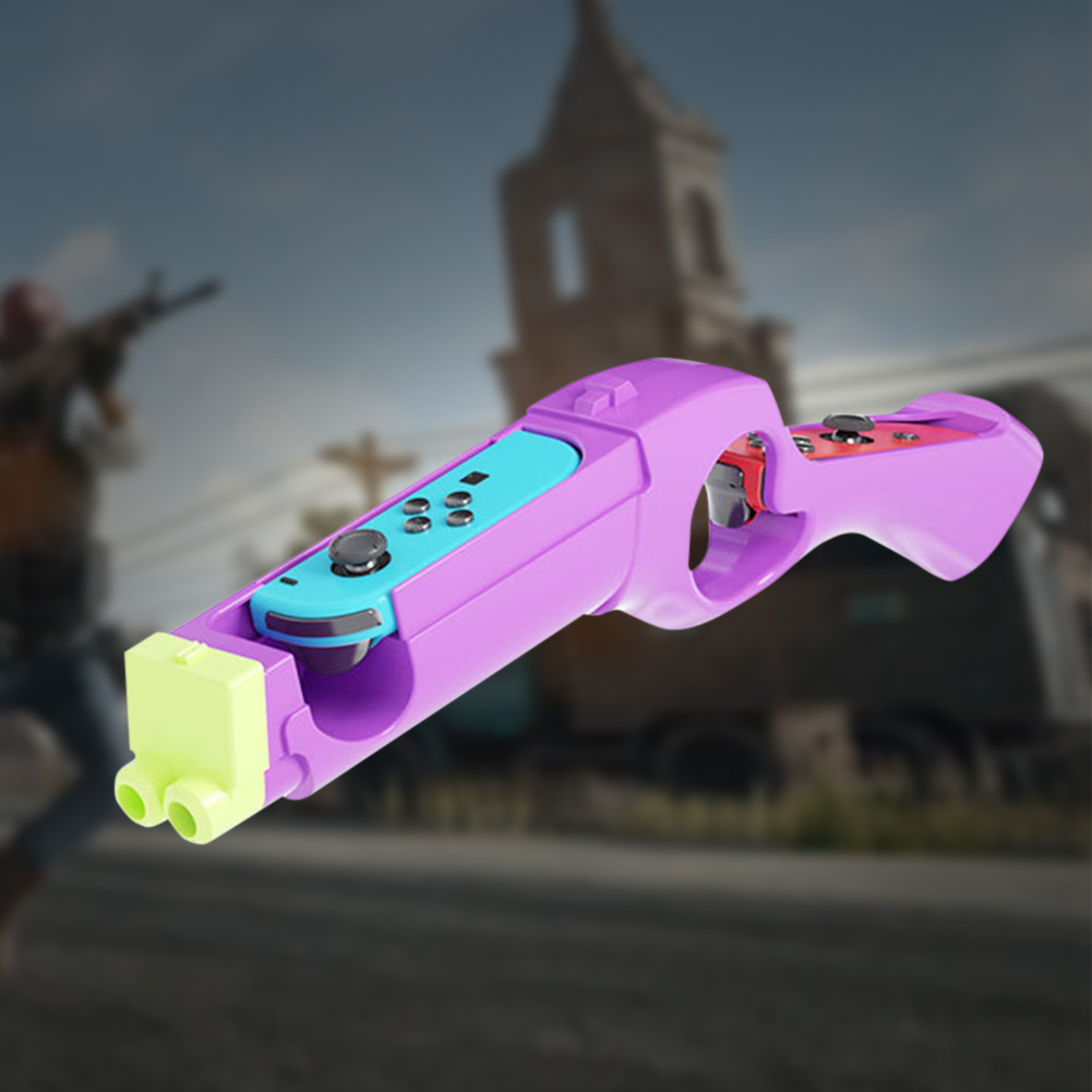 thumbnail image 1 of Gun Grips Handle Joystick Holder Left and Right Gun Grip Gamepad para Switch OLED, 1 of 9