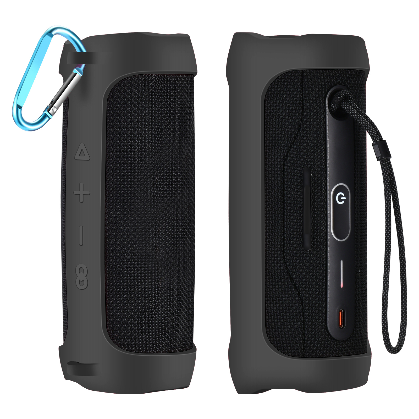 thumbnail image 1 of Funda de transporte de silicona Estuche de transporte impermeable portátil para JBL Flip 6/Flip 5, 1 of 9