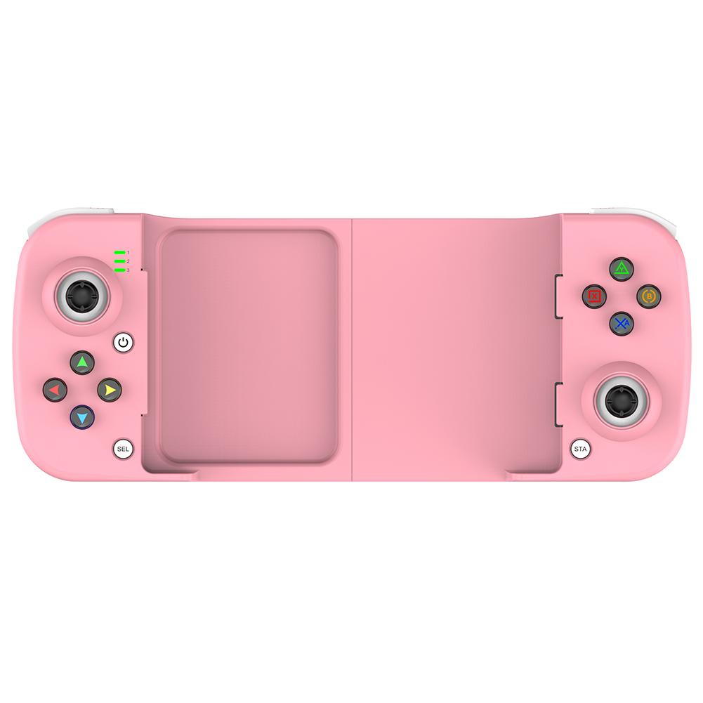 thumbnail image 3 of Controlador de juego compatible con Bluetooth para teléfono móvil PUBG (rosa), 3 of 9