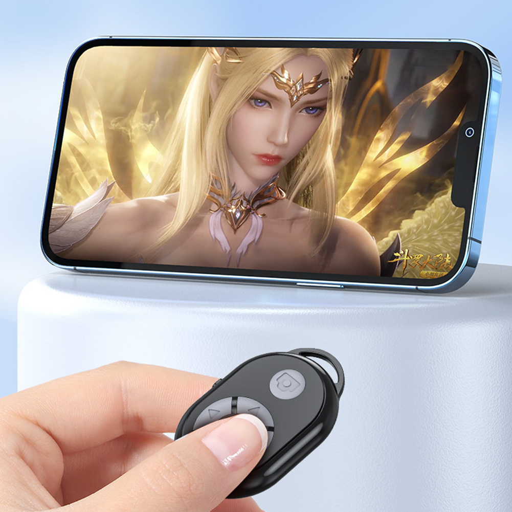 thumbnail image 1 of Selfie de teléfono móvil con batería de obturador de cámara inalámbrica de 10 m para iOS Android, 1 of 9
