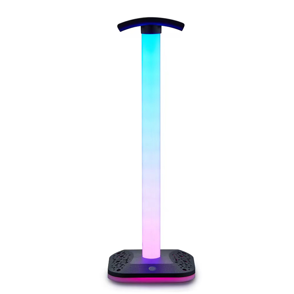 thumbnail image 3 of Soporte para auriculares de escritorio Ehuebsd Antideslizante USB RGB, 3 of 9