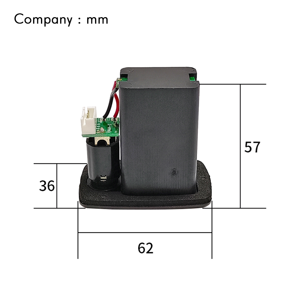 thumbnail image 2 of Caja de batería EQ para guitarra Ehuebsd plástico 9V repuesto para ukelele bajo, 2 of 9