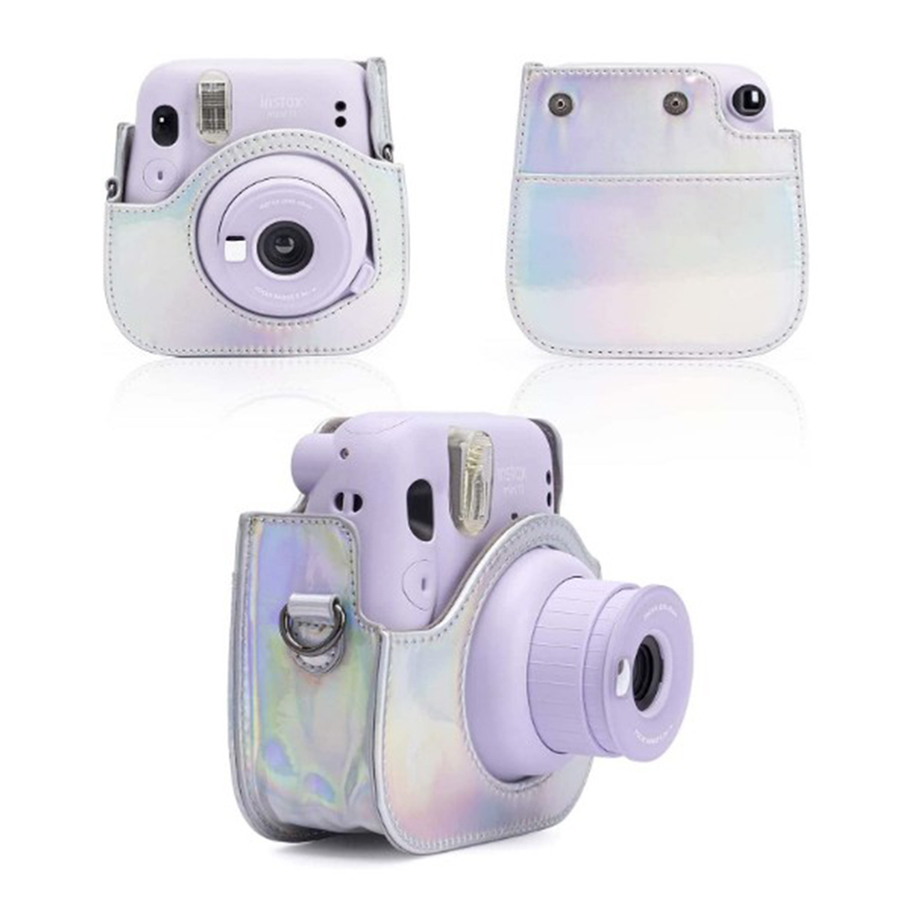 thumbnail image 4 of Bolsa con correa para el hombro 12 en 1, filtros para álbum de fotos, portátil para Instax Mini 11 9 8+, 4 of 9