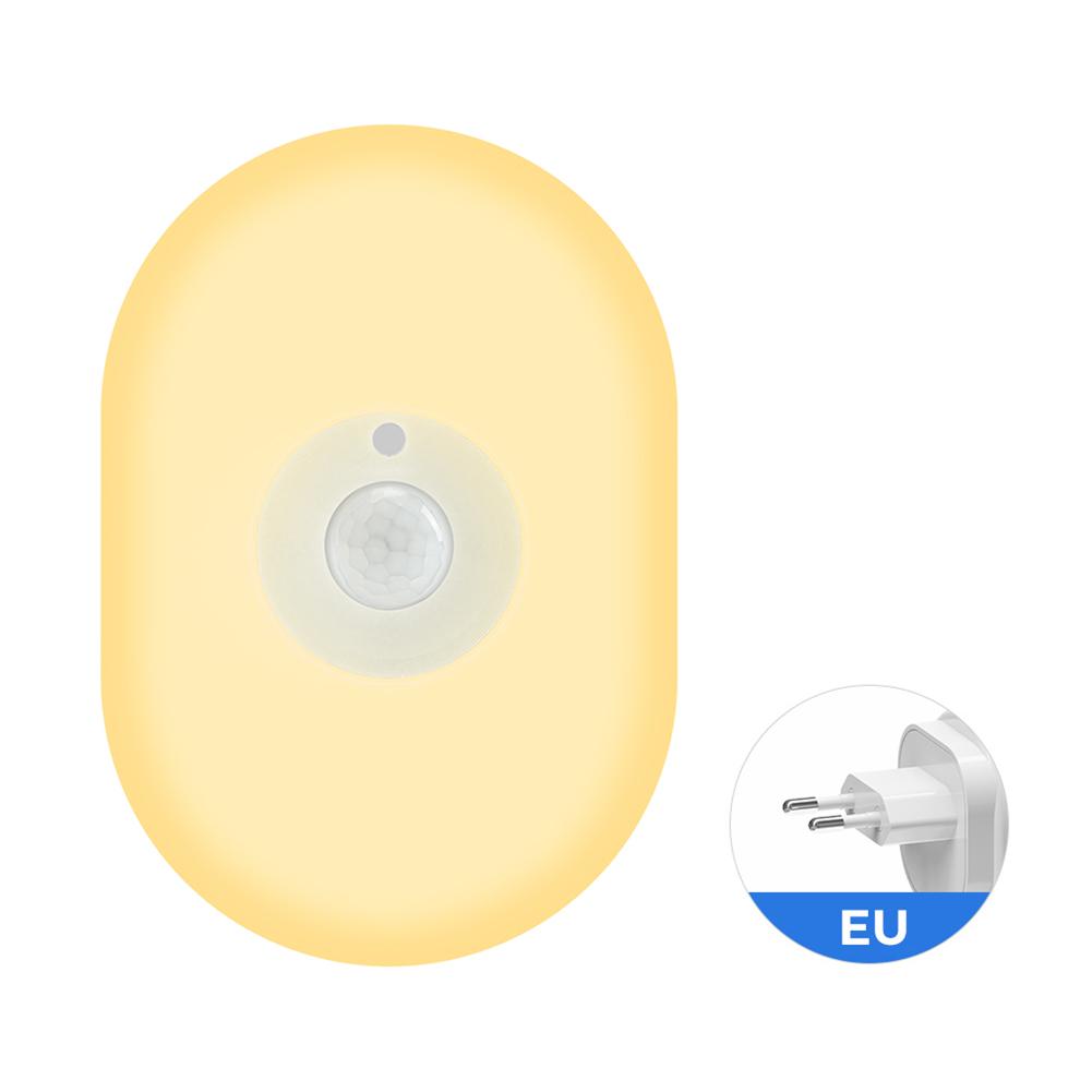 thumbnail image 3 of WiFi Tuya Smart LED Luz nocturna PIR Lámpara con sensor de movimiento Control por voz (UE), 3 of 9