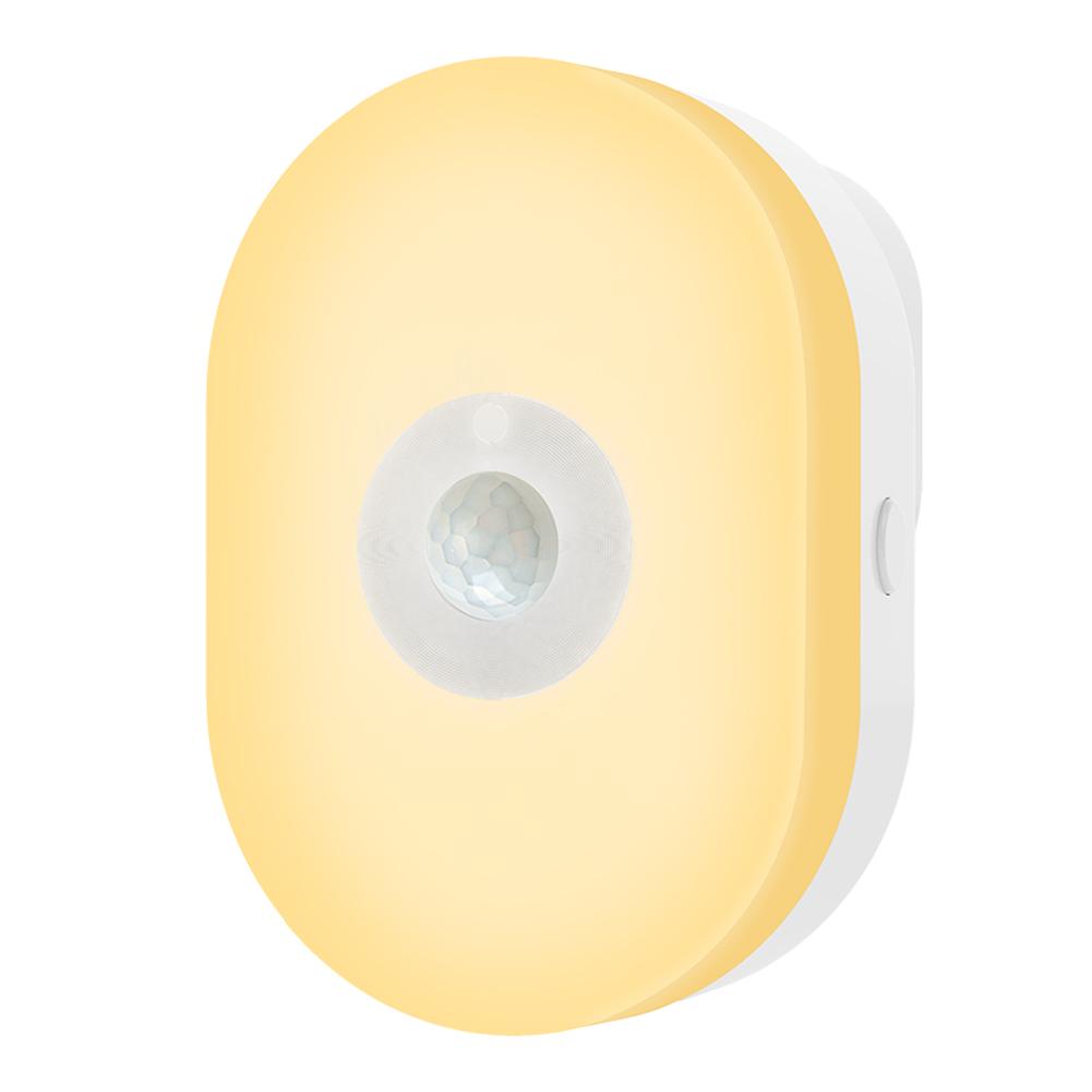 thumbnail image 1 of WiFi Tuya Smart LED Luz nocturna PIR Lámpara con sensor de movimiento Control por voz (UE), 1 of 9
