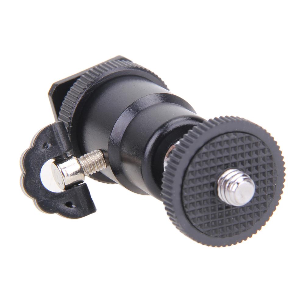 thumbnail image 2 of 6 uds 1/4 Adaptador de zapata Mini soporte de Flash de luz de cámara con cabezal de bola para GOPRO, 2 of 9