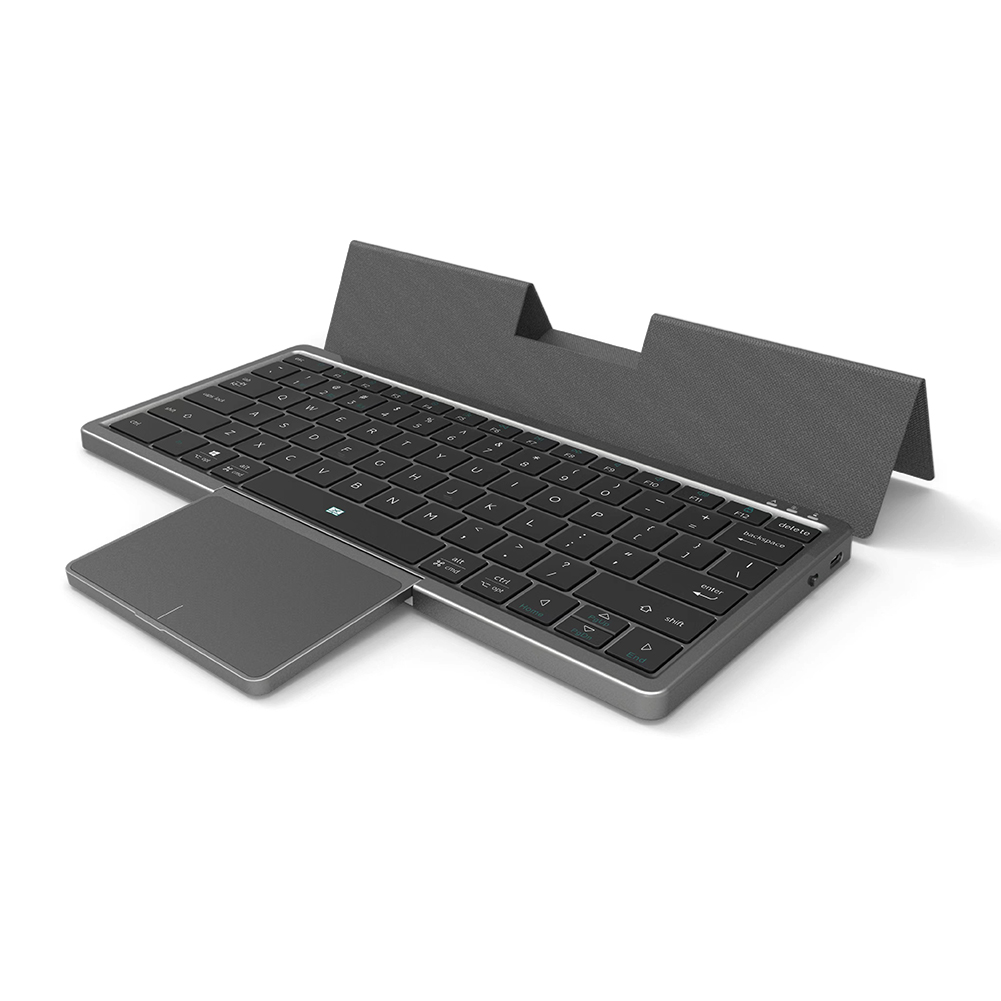 thumbnail image 3 of Teclado de 78 teclas con teclado numérico Big TouchPad a prueba de polvo para Windows Android, 3 of 9