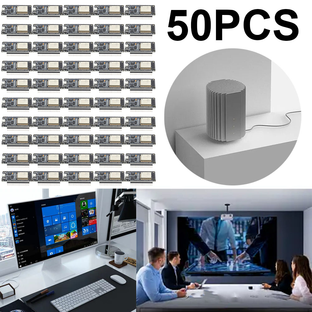 50 Uds ESP-32S ESP-WROOM-32 ESP32 Bluetooth compatible con WIFI Placa de desarrollo de CPU de doble núcleo