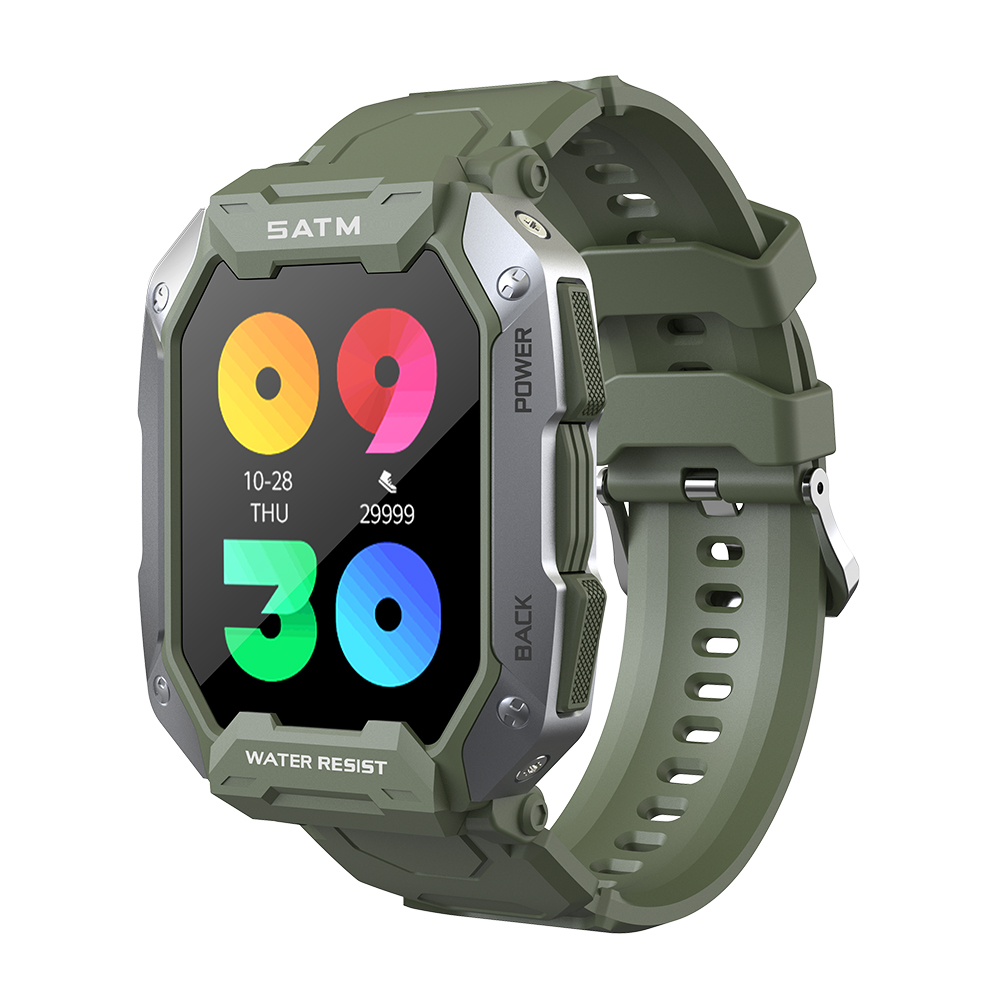 thumbnail image 1 of C20 1.71in Smart Watch 24 Modos deportivos 380mAh Fitness Tracker para conducción deportiva, 1 of 8