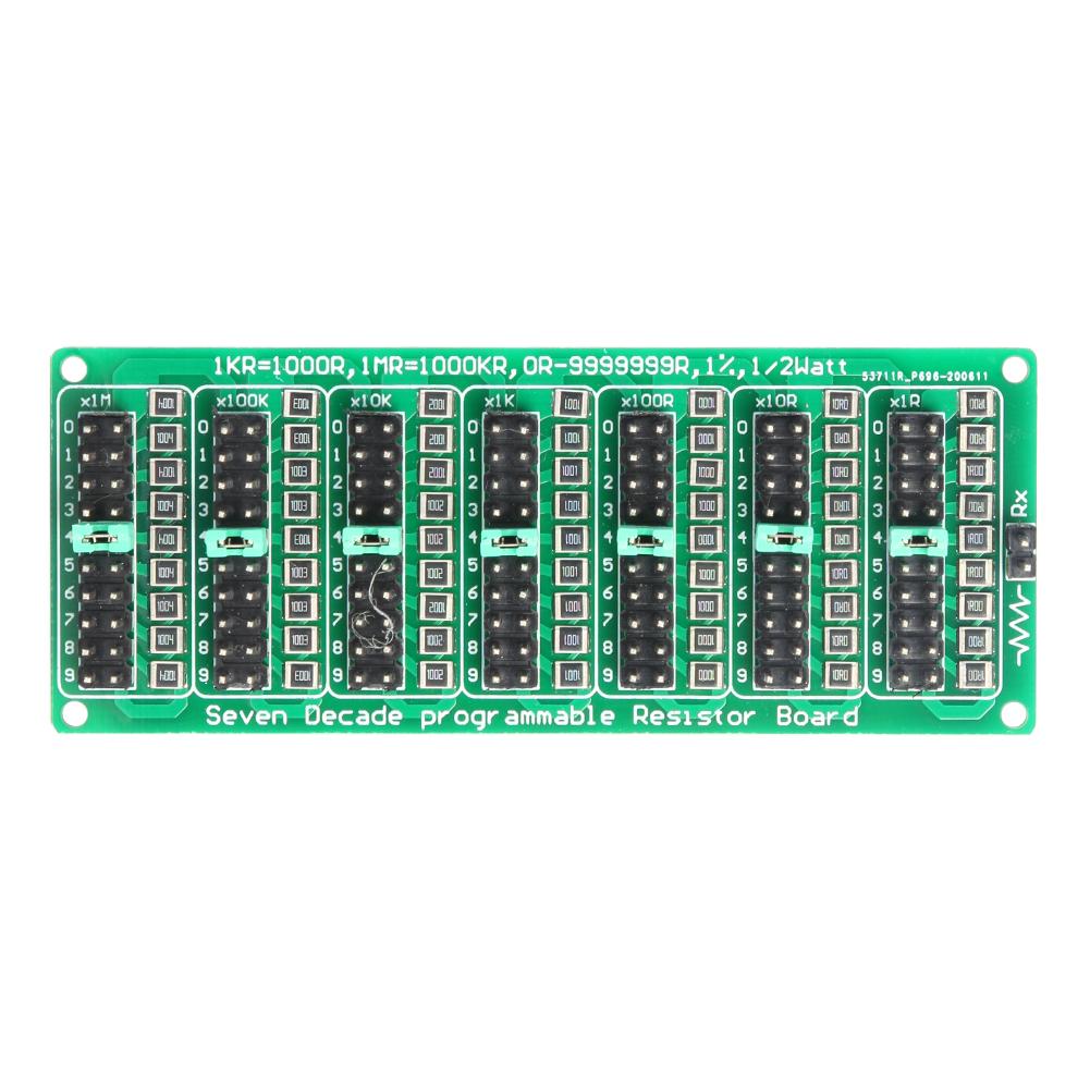 thumbnail image 3 of Módulo SMD de resistencia programable 1R-9999999R/1R, placa de resistencia de 7 décadas, 3 of 6
