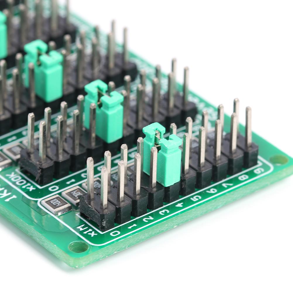 thumbnail image 2 of Módulo SMD de resistencia programable 1R-9999999R/1R, placa de resistencia de 7 décadas, 2 of 6