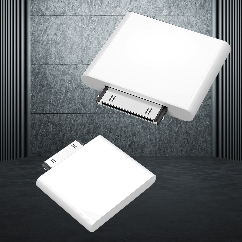 thumbnail image 1 of Adaptador de audio Inalámbrico Ehuebsd 30 pines Bluetooth para iPod Negro/Blanco, 1 of 9