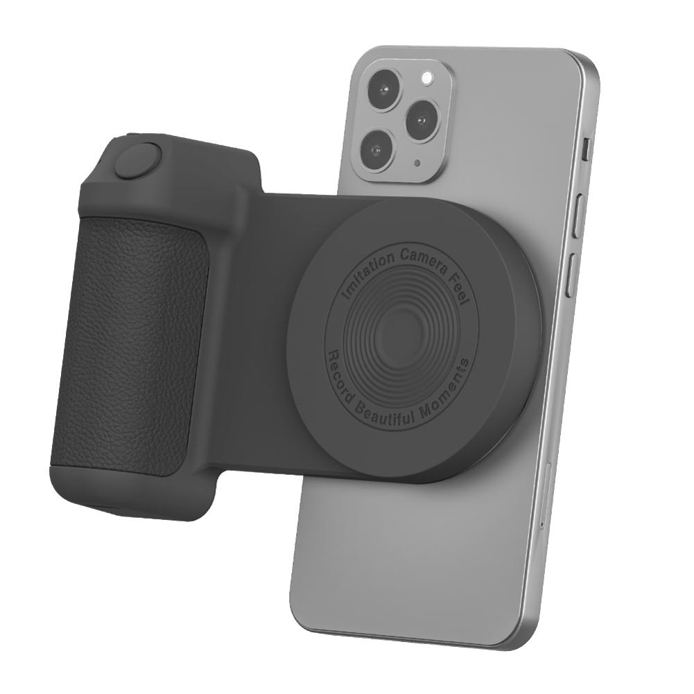 thumbnail image 2 of Soporte para teléfono Selfie compatible con Bluetooth 3 en 1 de 3 piezas para Android/iOS (negro básico), 2 of 8