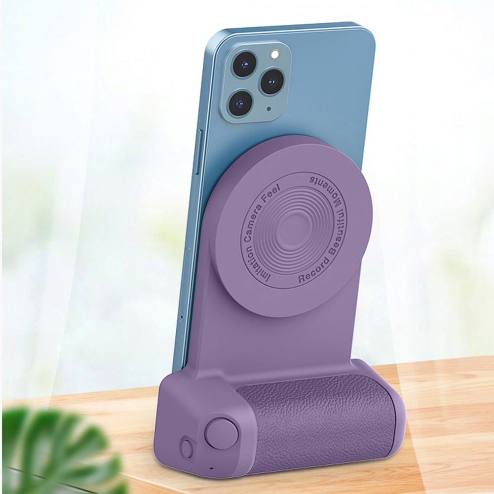 thumbnail image 4 of Soporte para teléfono selfie 3 en 1 compatible con Bluetooth para Android/iOS (actualización púrpura), 4 of 4