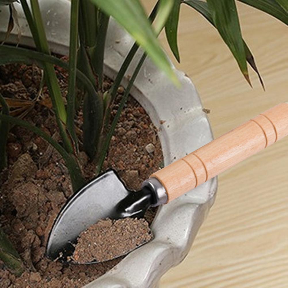 thumbnail image 1 of Set Mini Pala Rastrillo Jardín Bonsai Kit de plantación en miniatura Grande / 3 piezas, 1 of 9