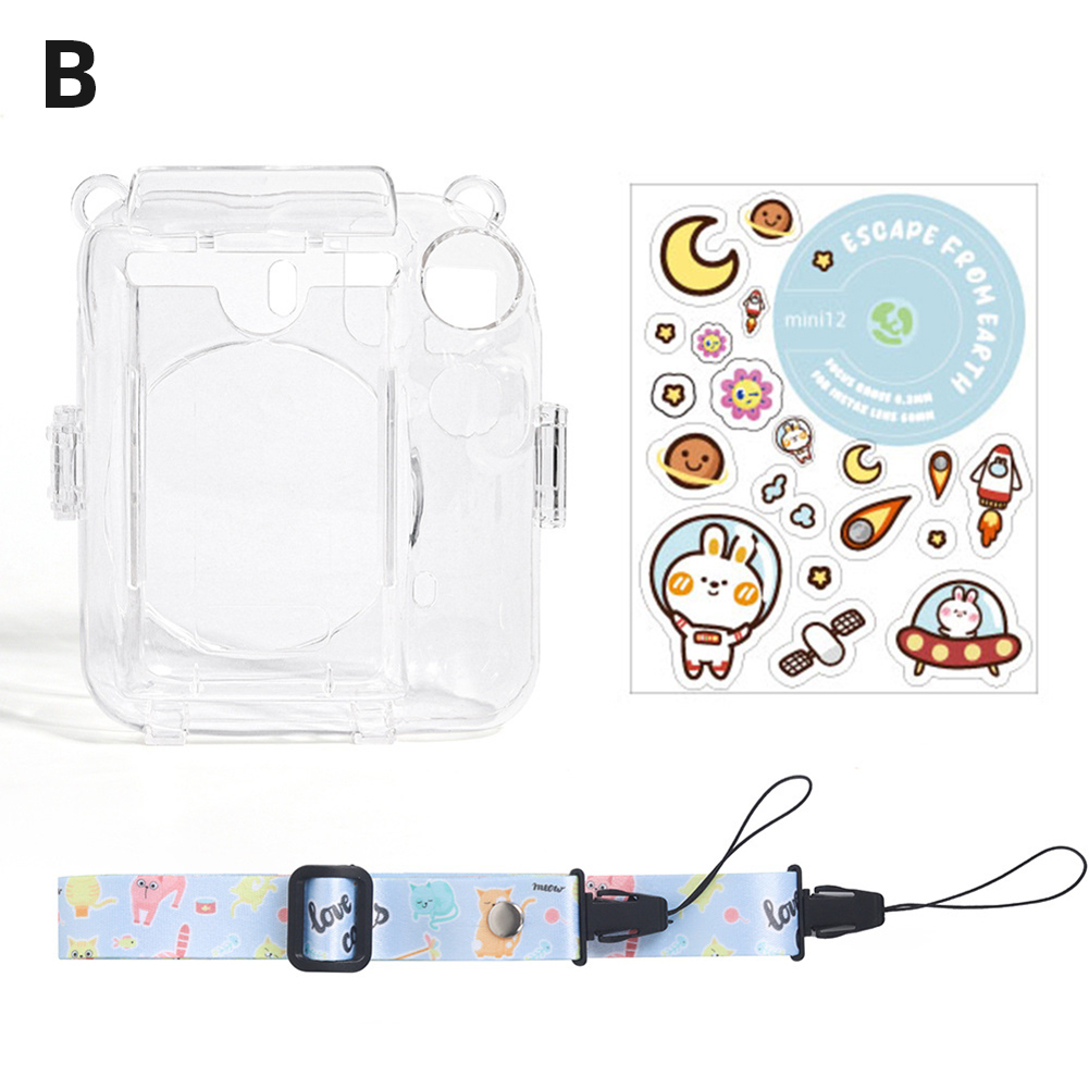 thumbnail image 4 of Funda protectora de cámara Ehuebsd para Fujifilm Instax Mini 12, 4 of 9