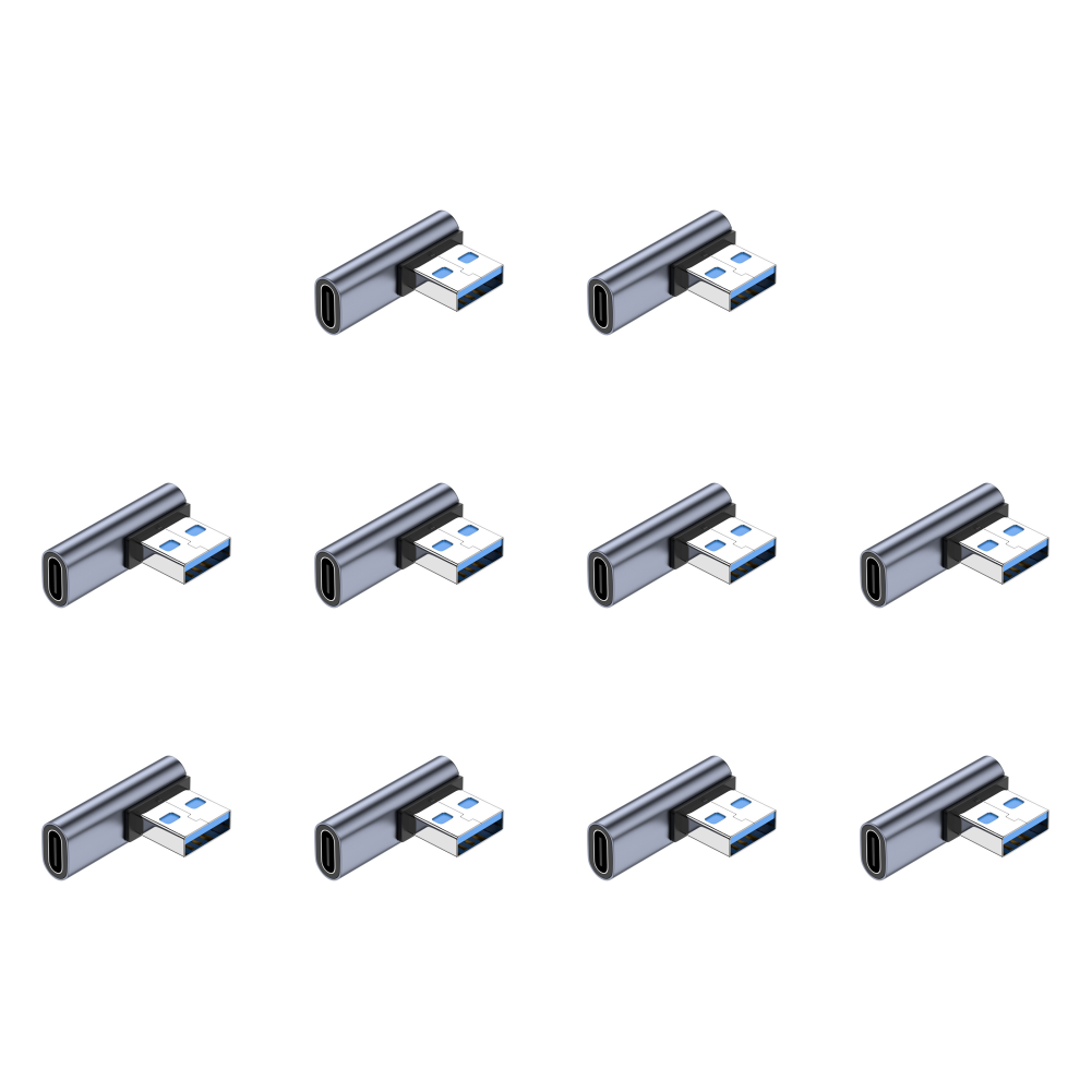 thumbnail image 3 of Adaptador 5V 3A Conector 10Gbps Tipo-A a Tipo-C OTG para Computadora (D), 3 of 3