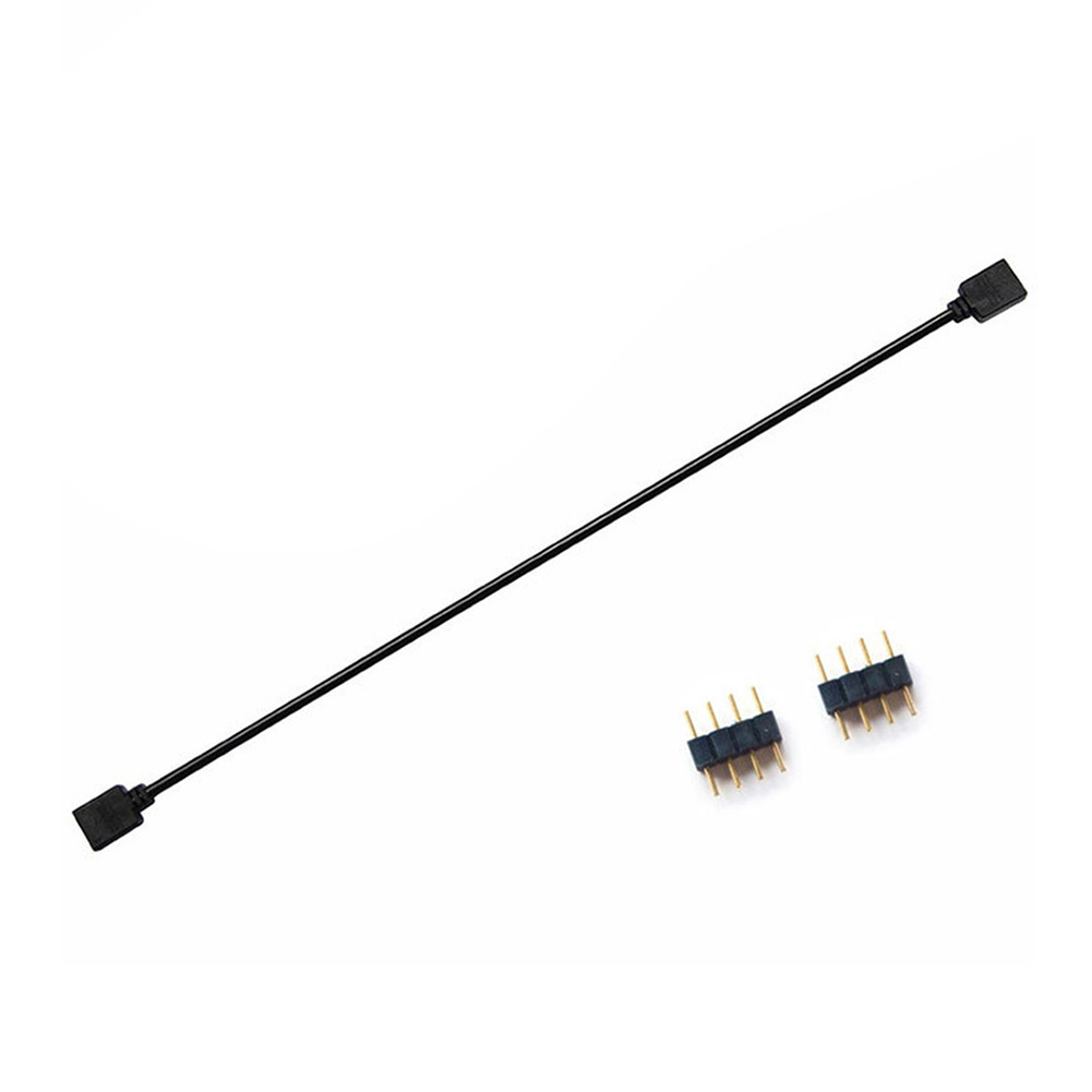 thumbnail image 5 of Cable de extensión AURA RGB de placa base 1 a 1 de 30 cm para ASUS/MSI/ASROCK (12 V 4 pines), 5 of 5