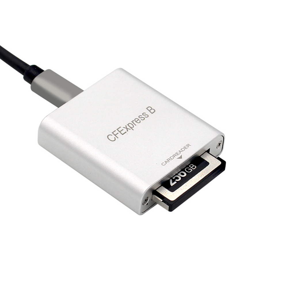 Lector de datos de tarjeta portátil USB 3.1 Gen 2 sin unidad para MacBook iPad Chromebook