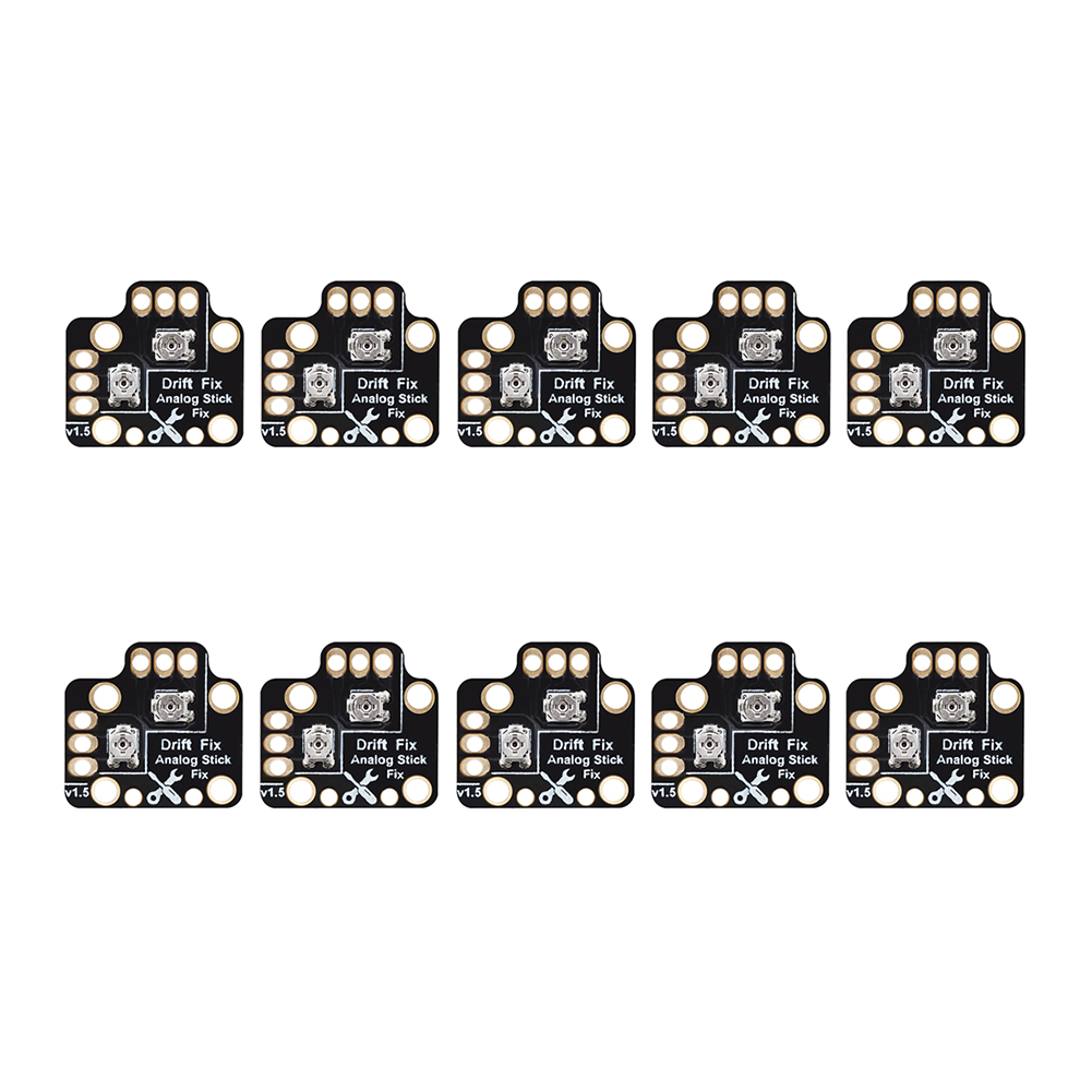 thumbnail image 4 of Controlador analógico Stick Drift Fix Mod para PS4, PS5, Xbox One (negro), 10 Uds., 4 of 9