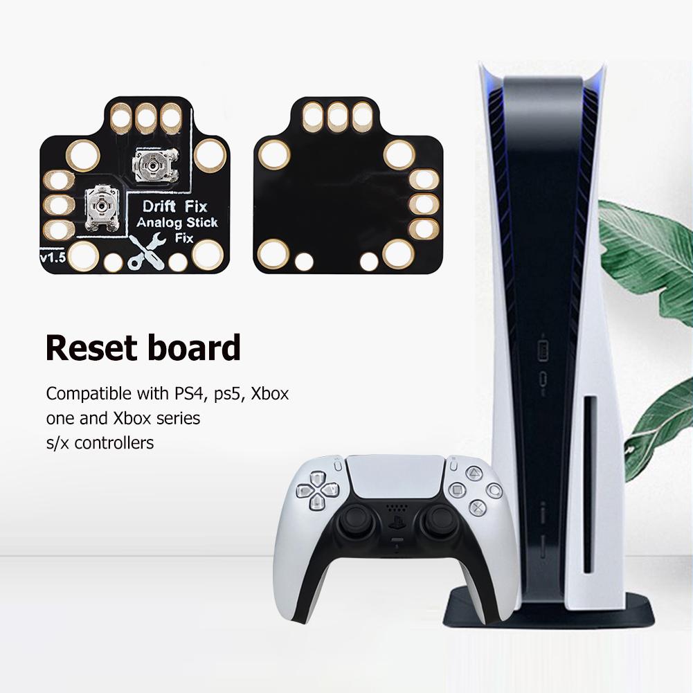 Controlador analógico Stick Drift Fix Mod para PS4, PS5, Xbox One (negro), 10 Uds.
