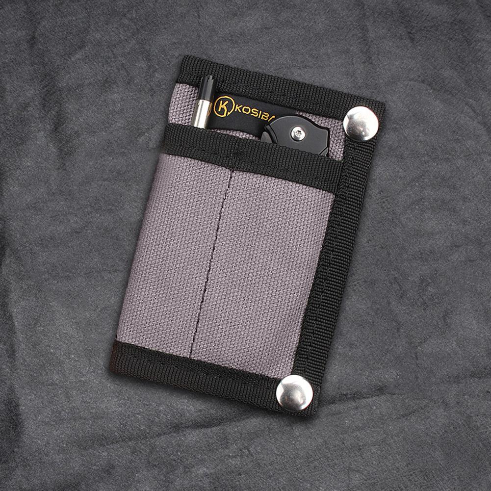 thumbnail image 4 of Molle Wallet EDC Card Case Ehuebsd deportes al aire libre caza gris oscuro 10 Uds, 4 of 7