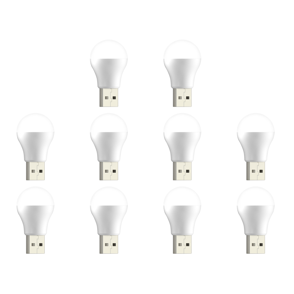 thumbnail image 3 of Bombilla de noche USB Ehuebsd Lámparas portátiles Luz de lectura LED 10 Uds, 3 of 9
