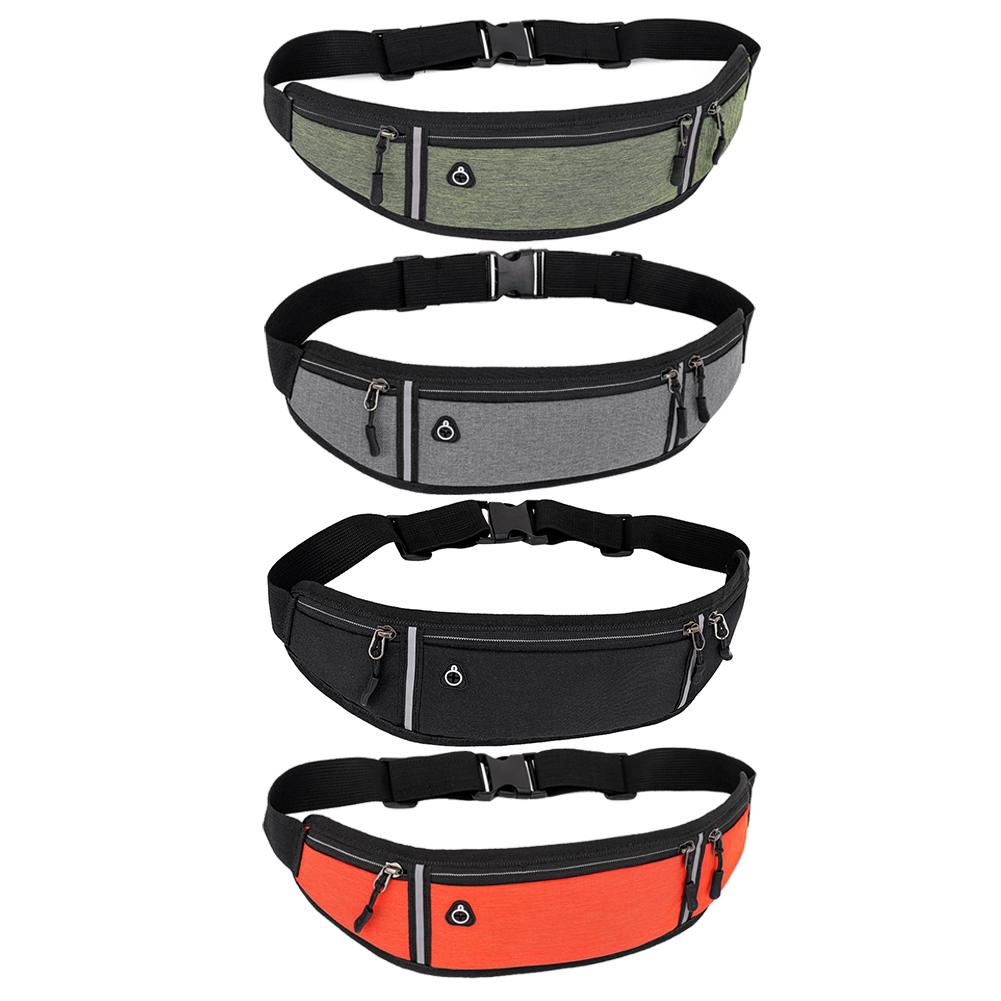 thumbnail image 4 of 4 Uds hombres mujeres deportes Mini riñonera Invisible teléfono celular Fanny Pack (negro), 4 of 9