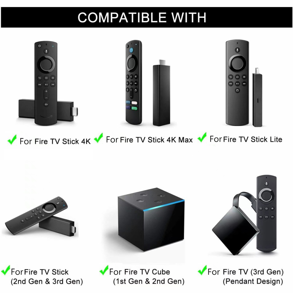 thumbnail image 5 of Mando a distancia de TV Ehuebsd Inalámbrico por infrarrojos para Fire TV Stick Lite, 5 of 9