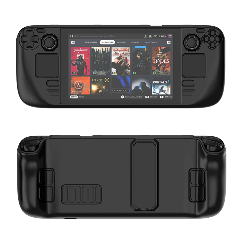 thumbnail image 3 of Estuche protector Protección duradera con soporte para Steam Deck Black, 3 of 8