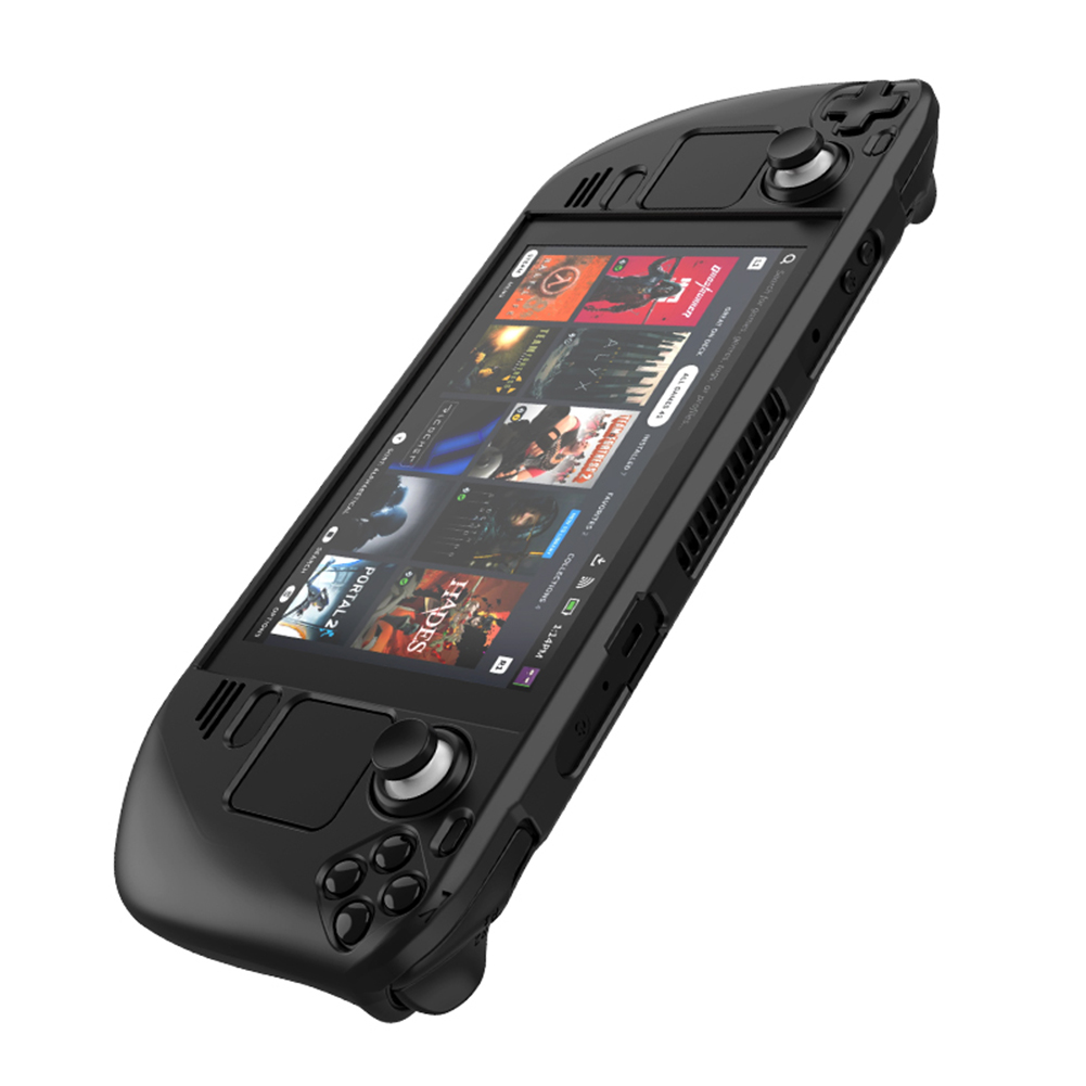 thumbnail image 2 of Estuche protector Protección duradera con soporte para Steam Deck Black, 2 of 8