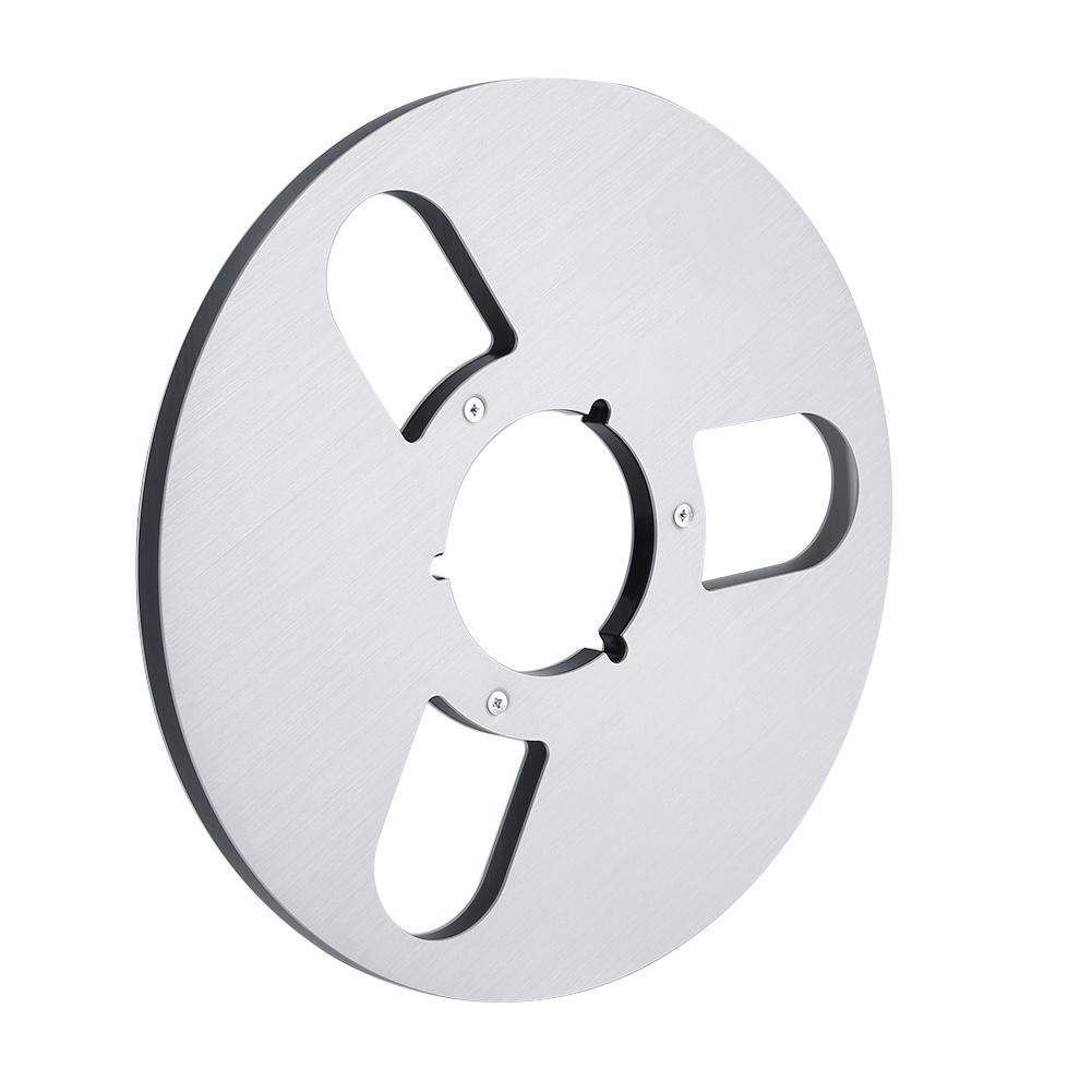 thumbnail image 1 of Carrete de cinta vacía de 2 piezas 1/4 10 pulgadas universal para Studer ReVox/TEAC/BASF (3 agujeros plateados), 1 of 8