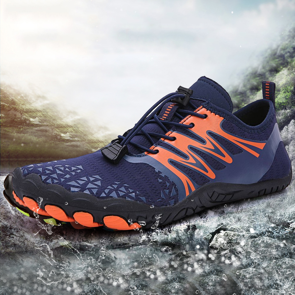 thumbnail image 4 of Zapatos de agua de playa unisex, zapatos descalzos de agua de goma suave para bucear al aire libre, 4 of 9