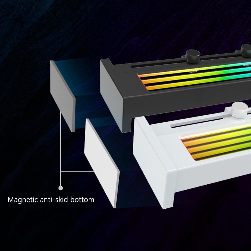 thumbnail image 1 of Soporte para Tarjeta Gráfica Ehuebsd ARGB Ajustable 5V 3 Pines Blanco, 1 of 9