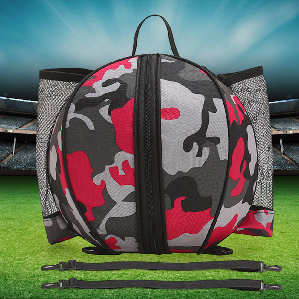 thumbnail image 4 of Bolsa de almacenamiento de voleibol de forma redonda Oxford elástico lavable para deportes al aire libre, 4 of 9