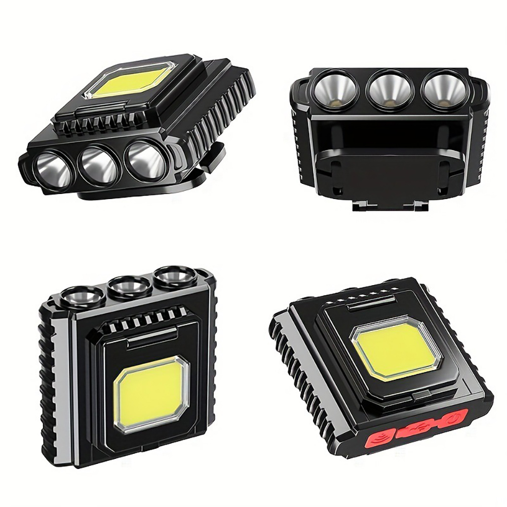 thumbnail image 3 of Linterna LED COB para acampar, banda para faros delanteros impermeables, detección de ondas para senderismo y pesca, 3 of 9