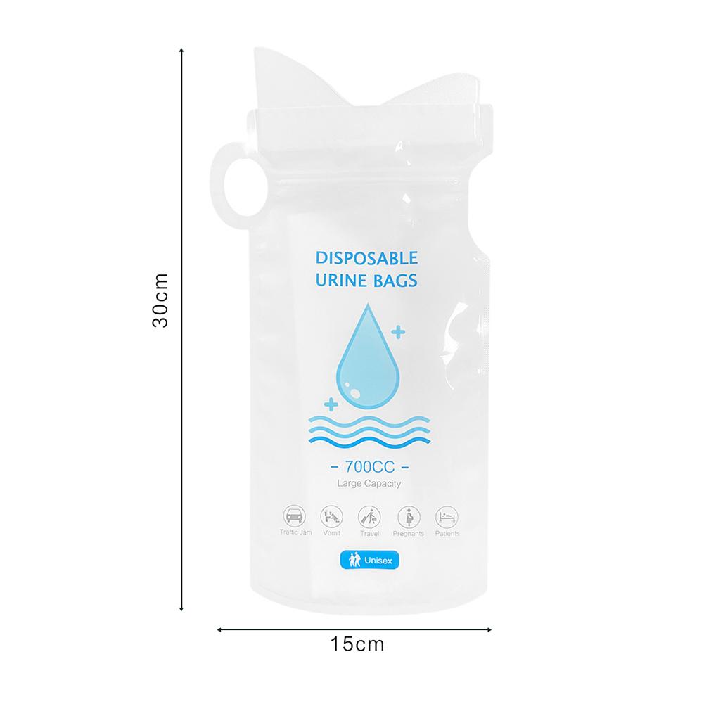 thumbnail image 2 of Orina 700ml bolsa de coche portátil desechable Mini baño móvil para acampar al aire libre, 2 of 9