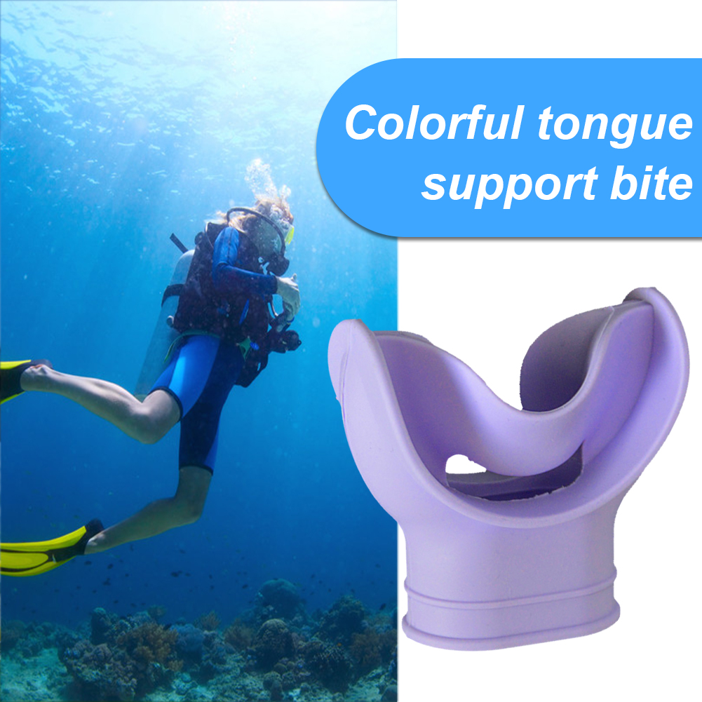 thumbnail image 4 of Boquillas de buceo de silicona Accesorios de respiración subacuáticos suaves portátiles, 4 of 6